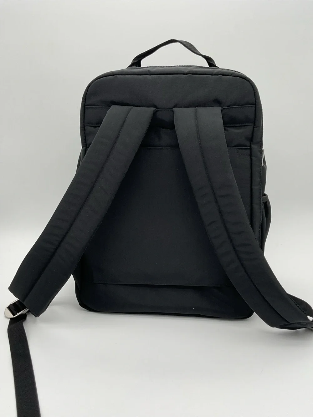 Baggallini Black Nylon Everyday Laptop Backpack with Front Pocket